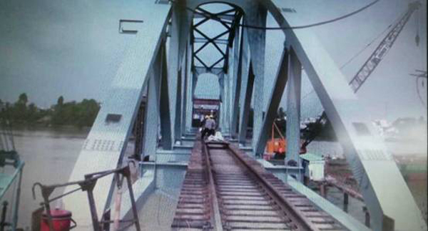 越南同奈省边和庚桥修复 越南南北铁路运输将于6月26日全线恢复