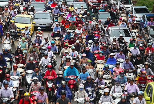 越南河内或在2025年以后禁行摩托车