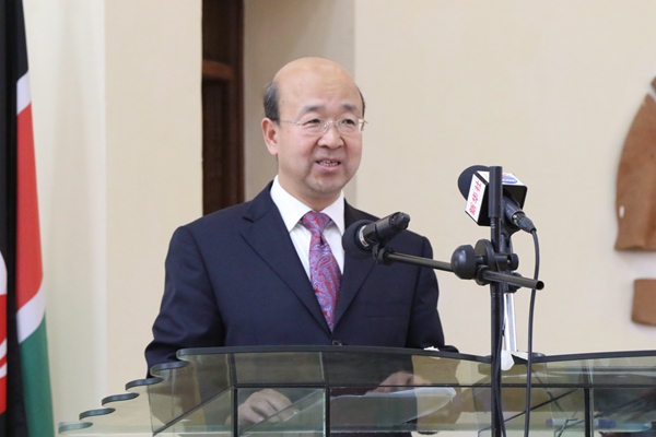 刘显法大使：中国将继续帮助肯尼亚培训科技人才 增强自主发展能力