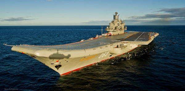 俄罗斯打击IS动真格 祭出唯一航母参与叙利亚战事