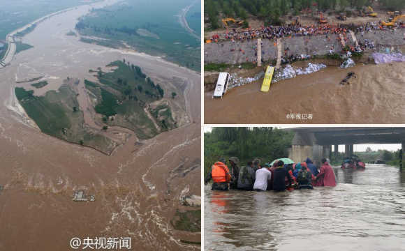 河北洪灾遇难者升至114人 失踪111人