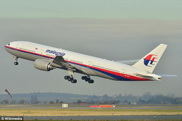 MH370坠毁前急速下降 官方承认机长模拟疑似坠机路线