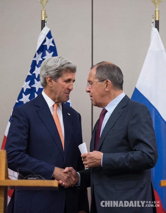 美国务卿克里：美俄已为在叙利亚恢复停火扫除主要障碍