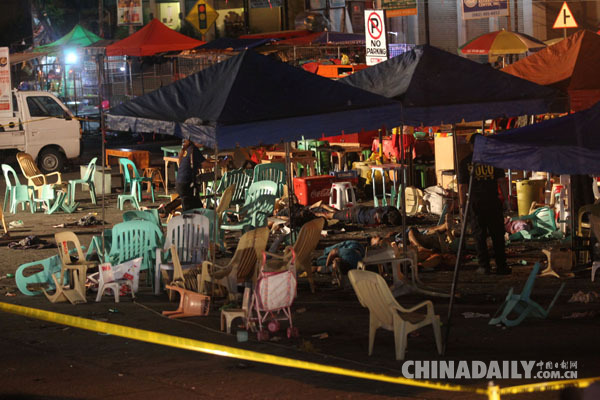 菲律宾一市场爆炸致14人死 案发地系总统老家