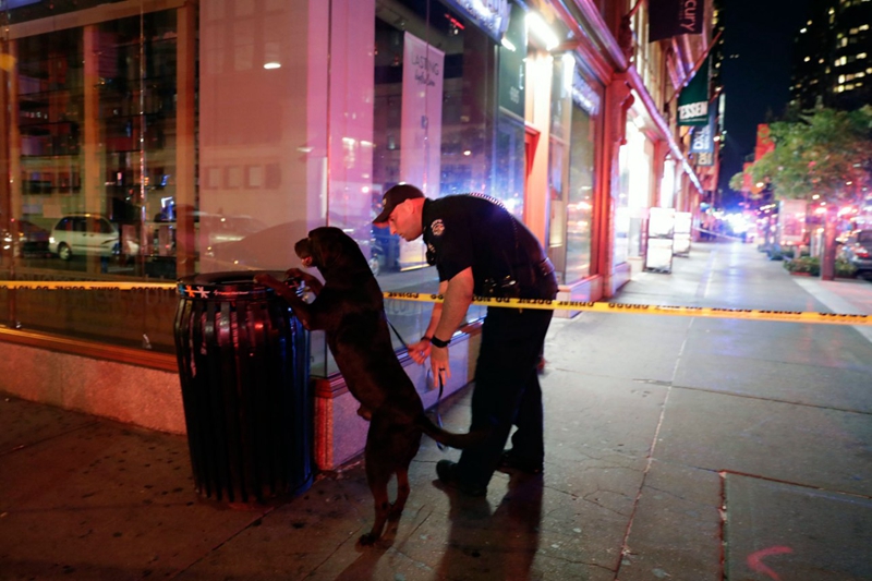 纽约曼哈顿发生爆炸至少25人受伤 疑似土制炸弹引起