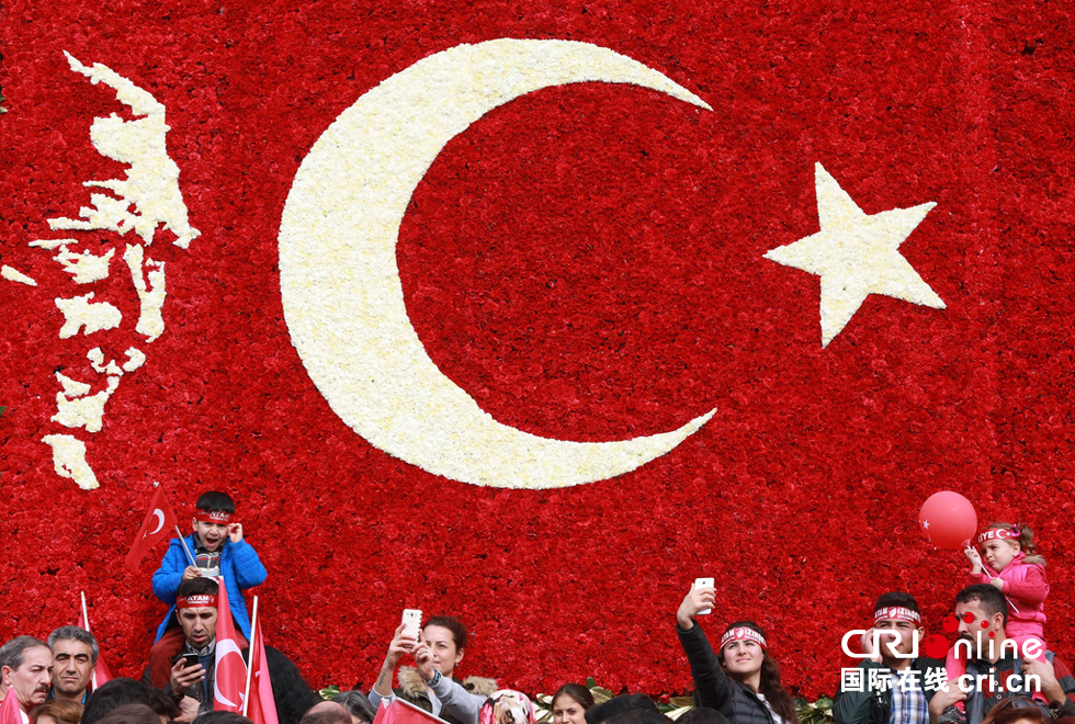 土耳其民众庆祝第93个国庆日(高清组图)