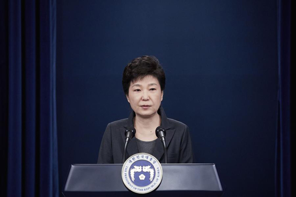 韩在野党准备弹劾朴槿惠 执政党部分议员赞成