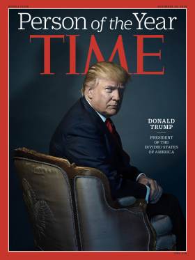 特朗普获选《时代周刊》2016年度人物