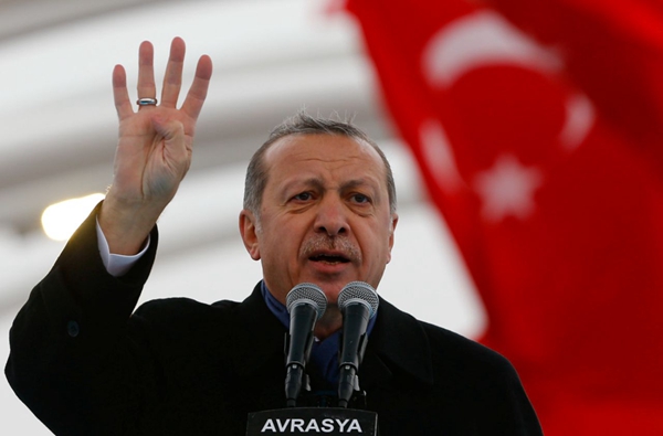 土耳其与美国闹翻？埃尔多安称美支持恐怖主义证据确凿
