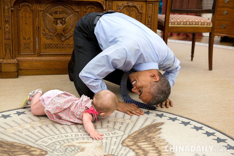 白宫首席摄影师镜头下的奥巴马