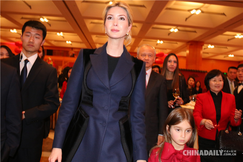 特朗普女儿出席中国驻美使馆春节庆祝活动