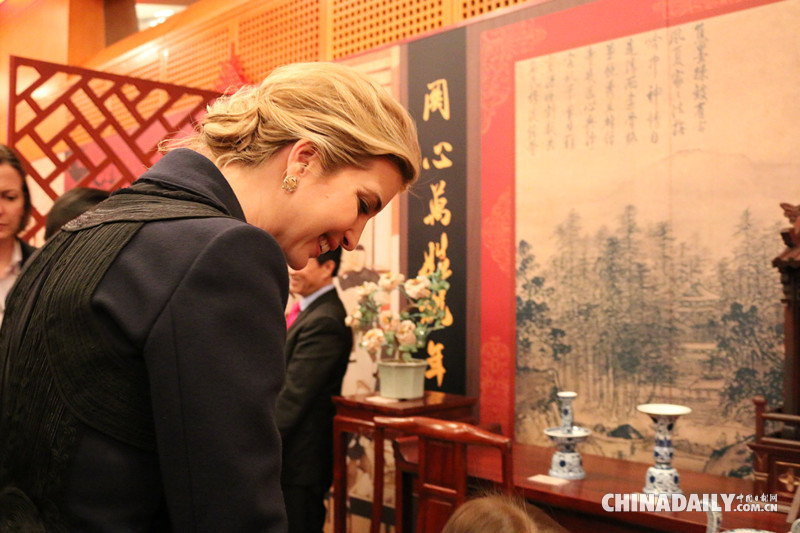 特朗普女儿出席中国驻美使馆春节庆祝活动