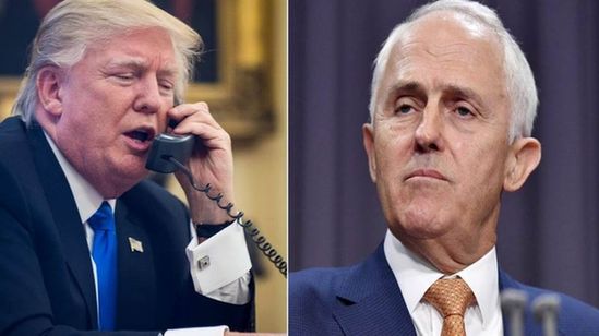 特朗普怒斥美澳难民安置协议 与澳总理通话“史上最糟”