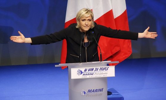 效仿特朗普 法国极右政党领导人高喊“法国优先”
