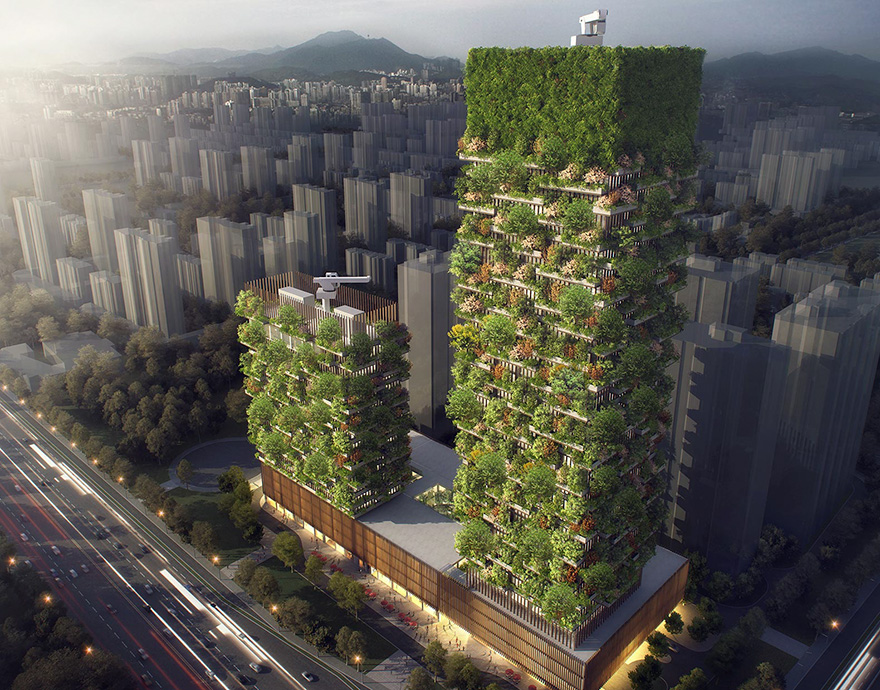 南京有望诞生“垂直森林” 为亚洲首例