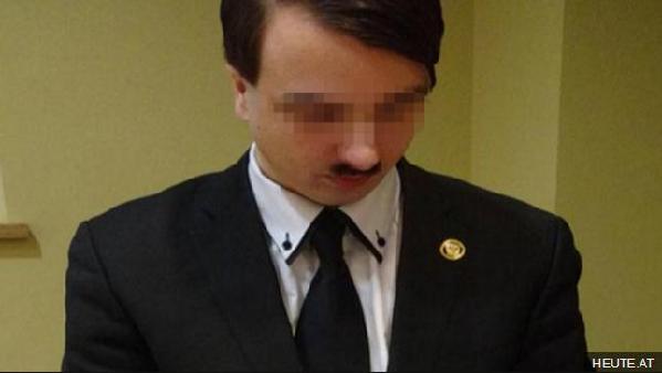 奥地利男子扮希特勒 涉嫌美化纳粹被捕
