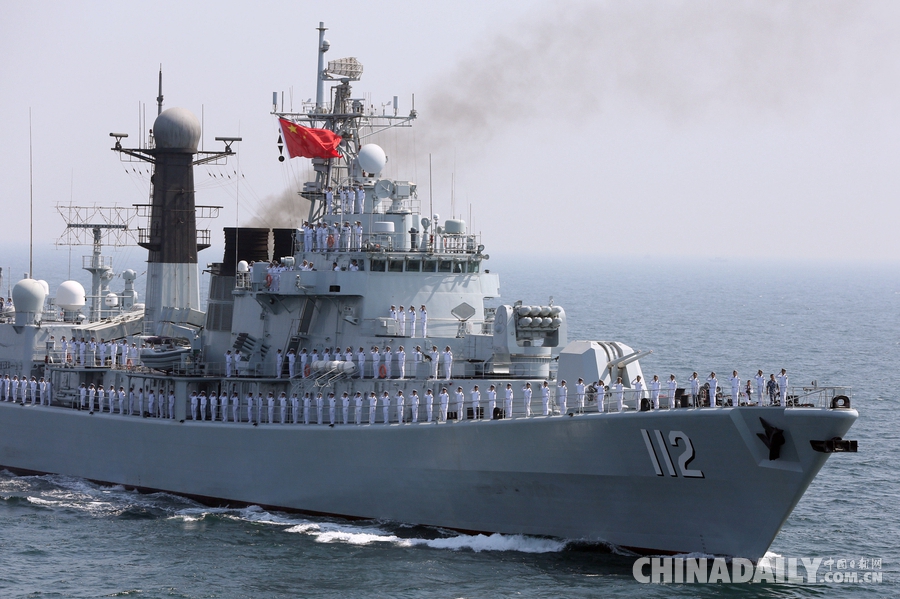 “和平-17”多国海上联合军演闭幕 中国海军亮相