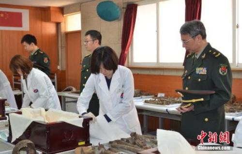 韩国或将于清明节前归还20多具中国志愿军遗骸