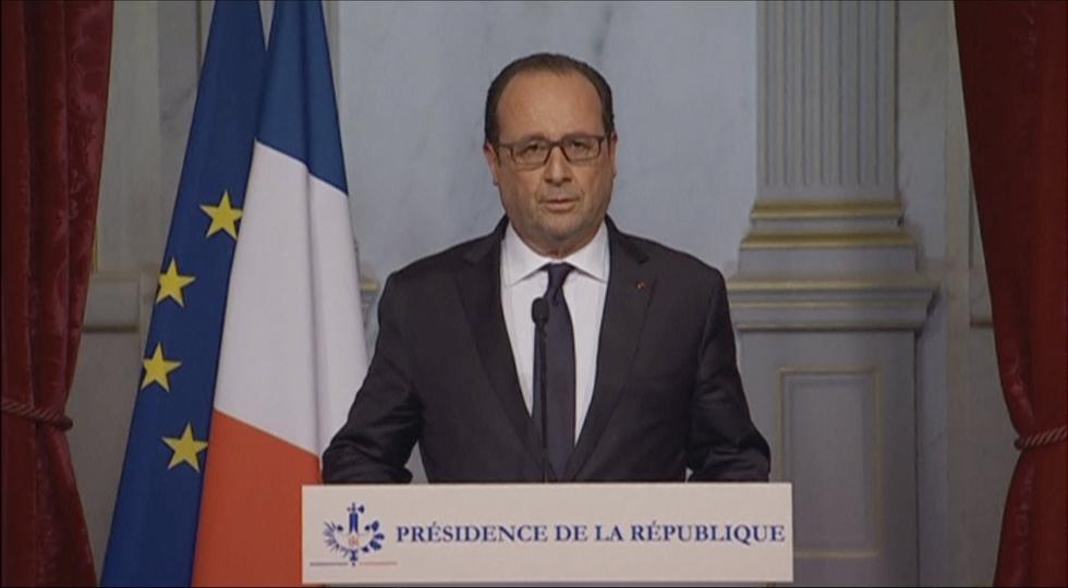 法国总统奥朗德称将保持全国紧急状态至7月15日