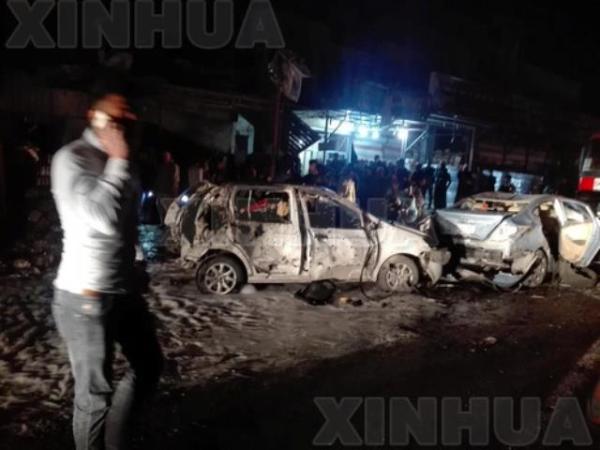 巴格达一市场遭汽车炸弹袭击15人丧生