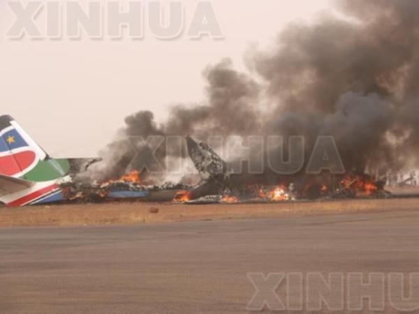 南苏丹一架小型客机着陆时失事 无乘客死亡