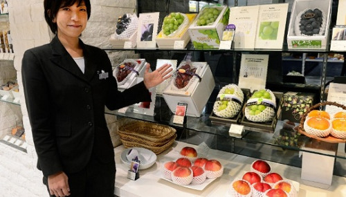 27000美元买俩甜瓜 揭秘日本“奢侈水果”文化(图)