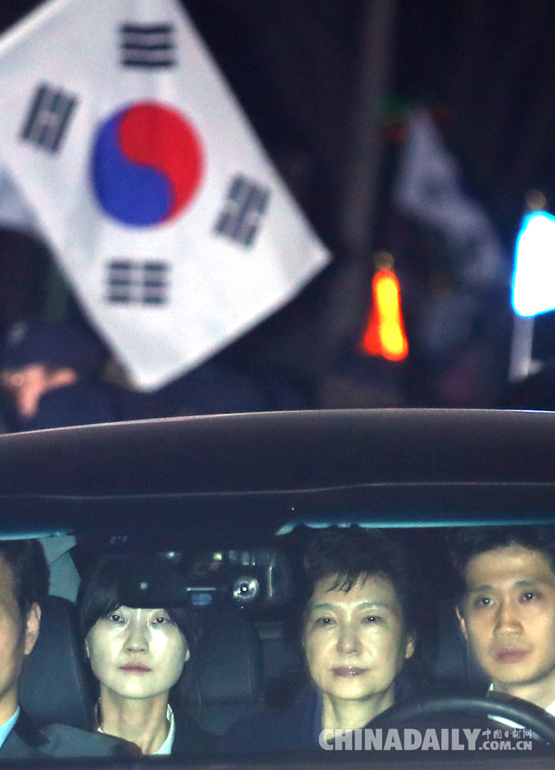 朴槿惠被捕 成韩国历史上第三位被捕前总统