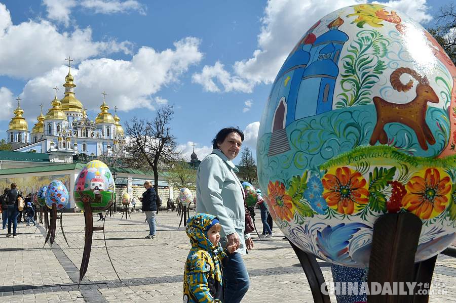 乌克兰复活节活动展出500只“高颜值”彩蛋