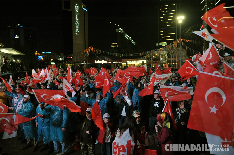 土耳其总统宣布修宪草案在全民公投中通过
