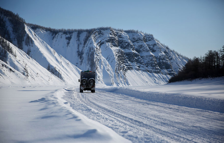 在西伯利亚的北极圈内当快递小哥是一种什么体验？
