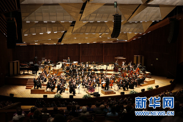 中国琵琶演奏家在以色列演出