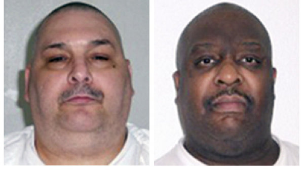 阿肯色州同一天处决两名囚犯 系美国17年来首例