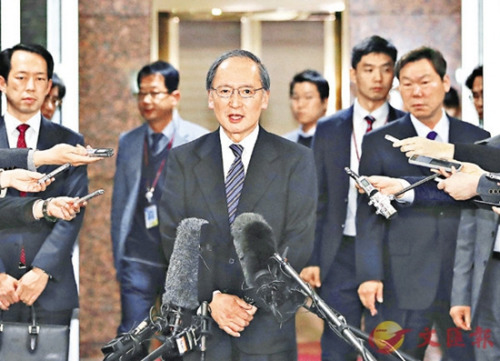日本大使返韩后首会韩外长 促撤走慰安妇少女像