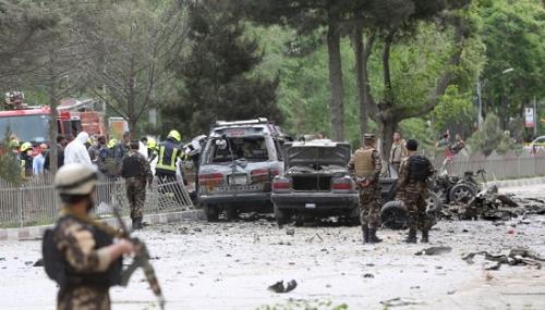 阿富汗首都发生针对外国部队炸弹袭击 8人死25人伤