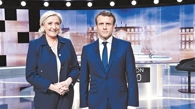 法国最年轻总统呼之欲出？电视辩论结束 马克龙支持率遥遥领先
