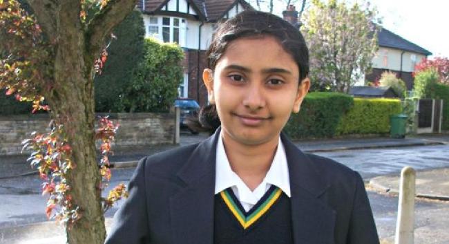 印度籍12岁女孩智商高达162超爱因斯坦 加入门萨俱乐部
