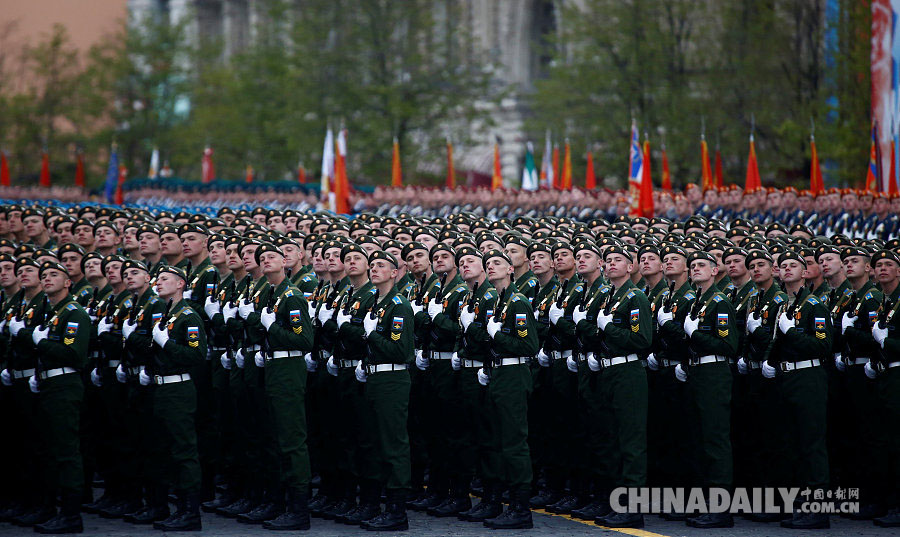莫斯科红场举行胜利日阅兵仪式