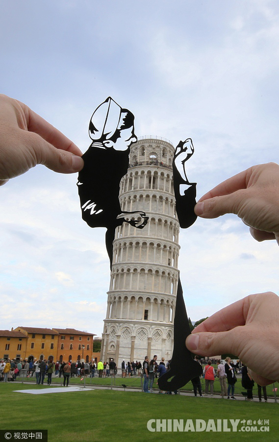 艺术家环游世界 用创意剪纸“玩坏”全球地标