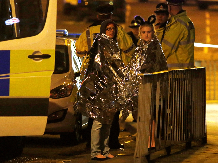 曼彻斯特发生疑似自杀式爆炸袭击 致22死59伤