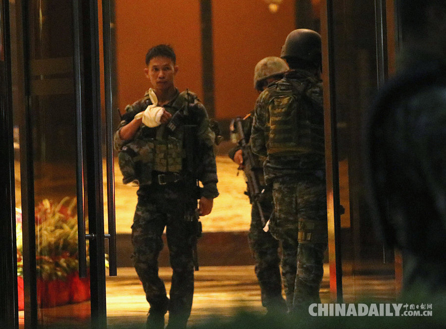 菲律宾首都马尼拉一酒店遭枪手袭击