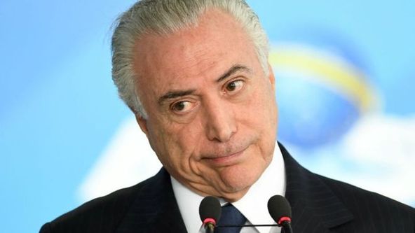 特梅尔正式被控贪污 成首名遭起诉巴西在任总统