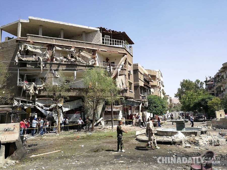 叙利亚大马士革发生汽车炸弹袭击 致20人死亡