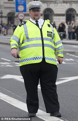 胖警官太多 伦敦警局近两年被迫订购数千条超大码裤子