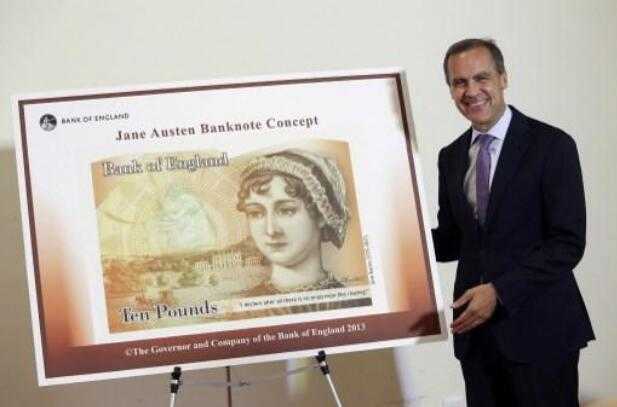 英国将发行10英镑肖像纸钞 纪念简 奥斯汀