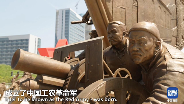超燃！英国小哥从南昌出发，为你讲述中国人民解放军90年历程 | 好运中国