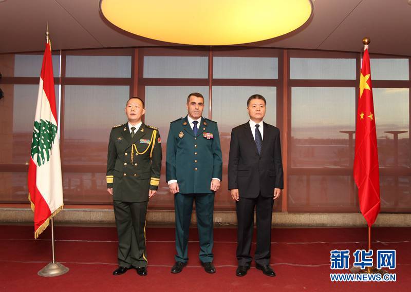 中国驻黎巴嫩大使馆举办“八一”建军节招待会