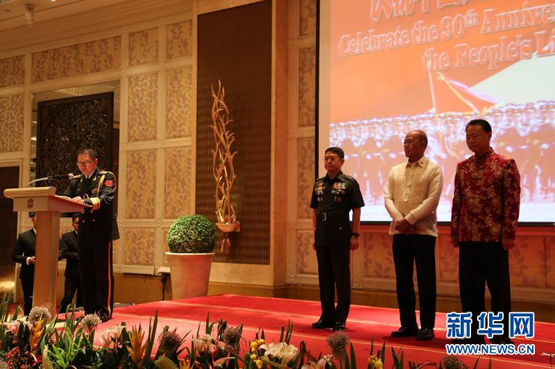 中国驻菲武官：中国坚定支持菲律宾的反恐行动