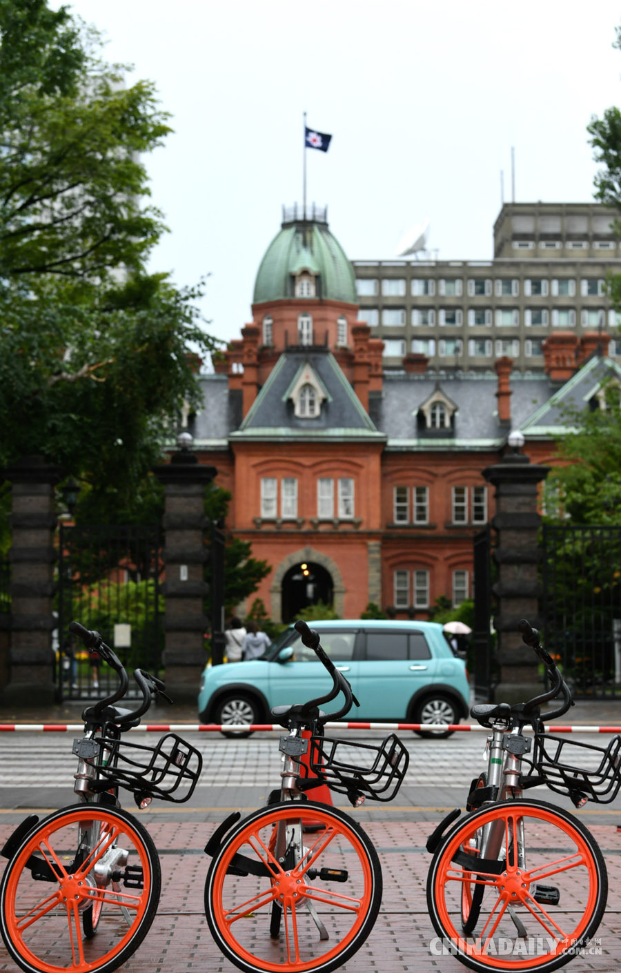 摩拜单车登陆日本札幌