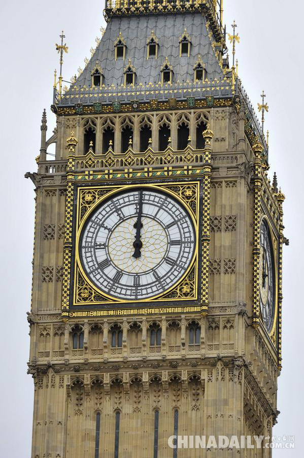 伦敦“大本钟”将静音接受维修