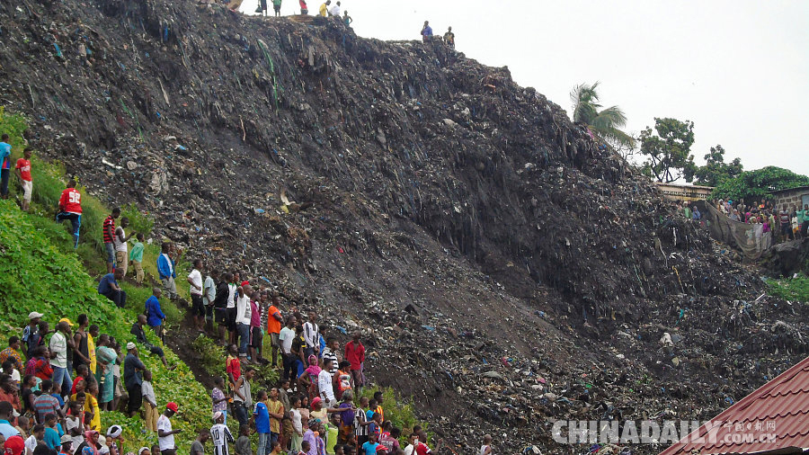 几内亚一垃圾场发生滑坡事故 造成至少8人死亡